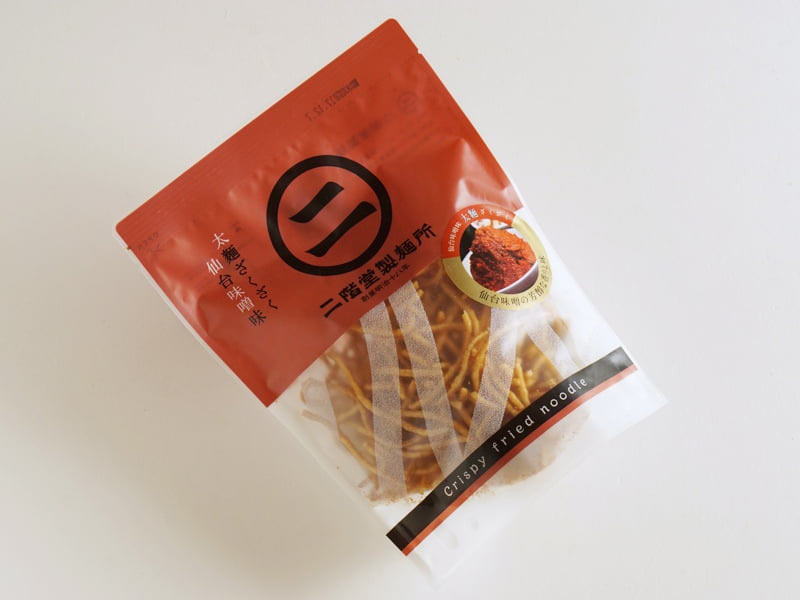 太麺ざくざく 仙台味噌味外装