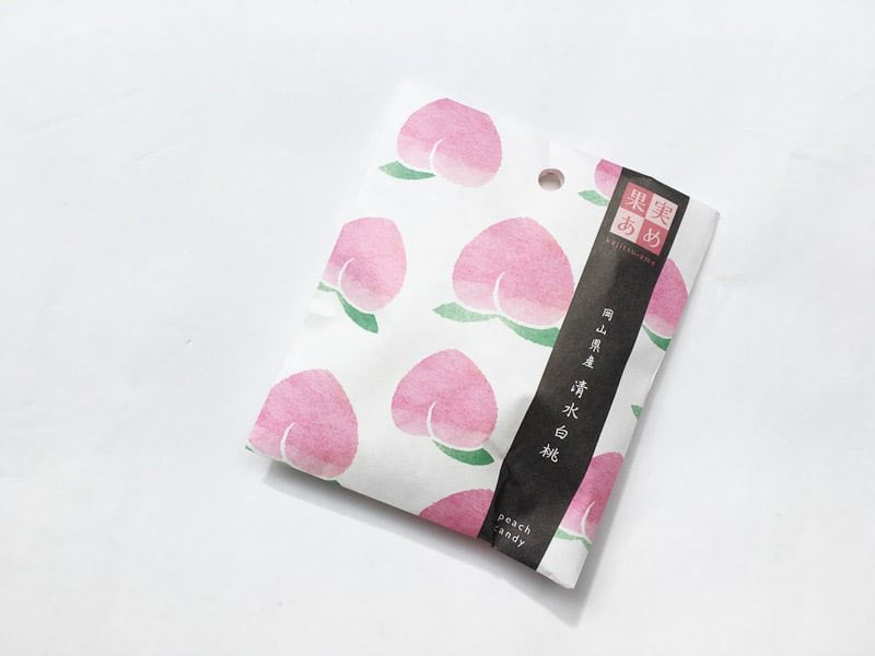 果実あめ(岡山清水白桃)外装写真