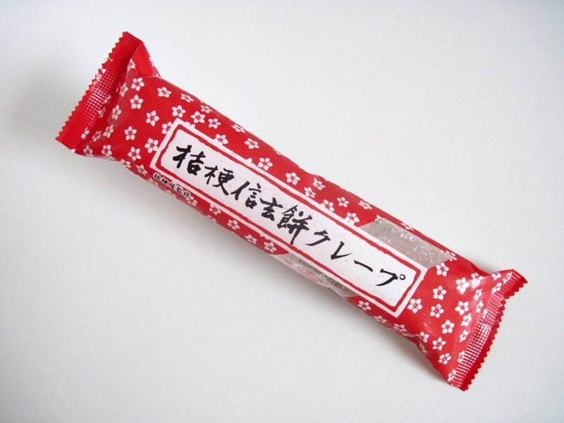 桔梗信玄餅クレープ 外装