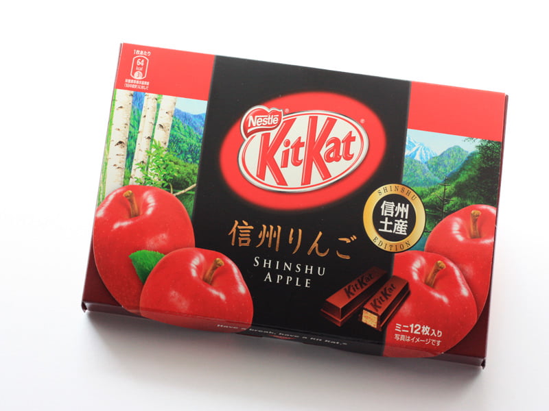キットカット信州りんご　外装