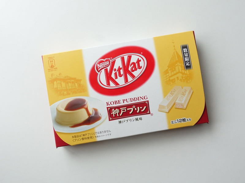キットカット神戸プリン味外装