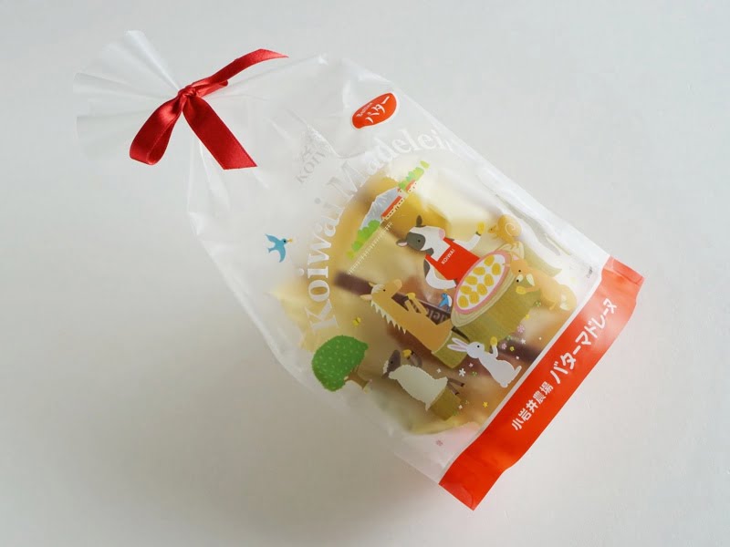 小岩井農場 バターマドレーヌ外装