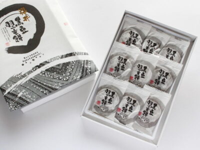 亀屋製菓 黒豆羽二重餅