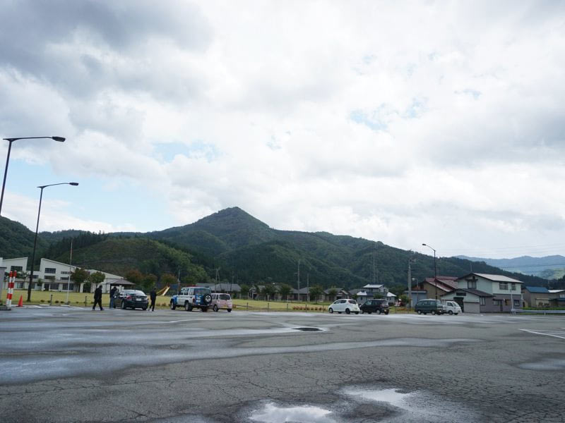 道の駅鳥海郷駐車場