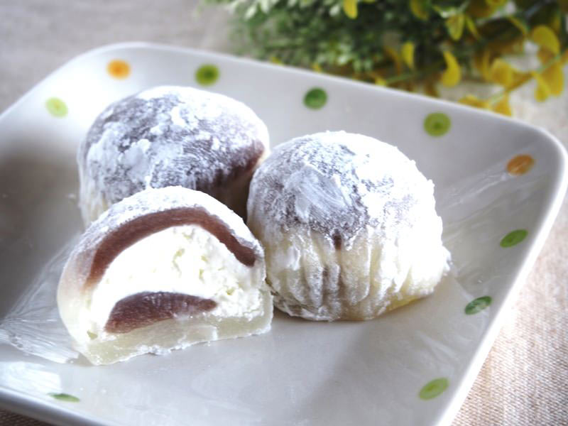 藻塩大福 中身の写真