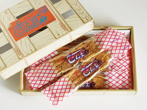 さんまパイ開封後