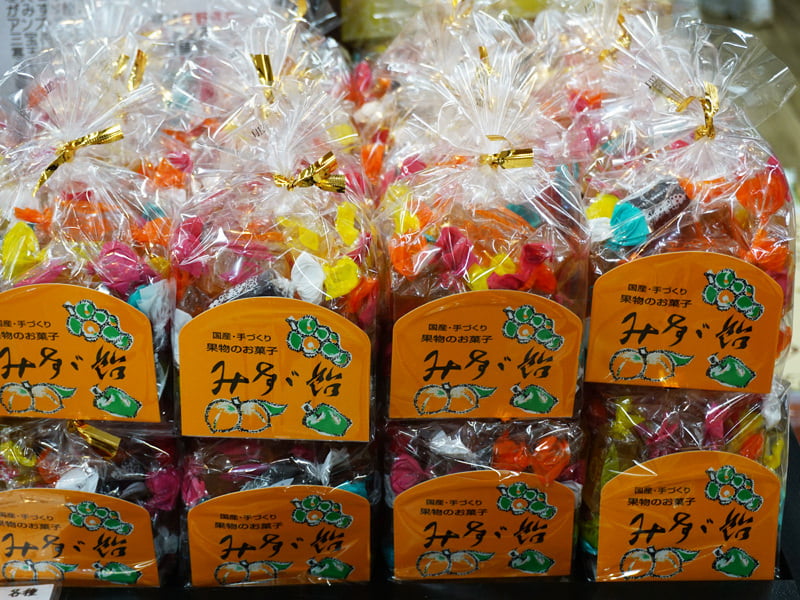 上田市観光会館 みすず飴