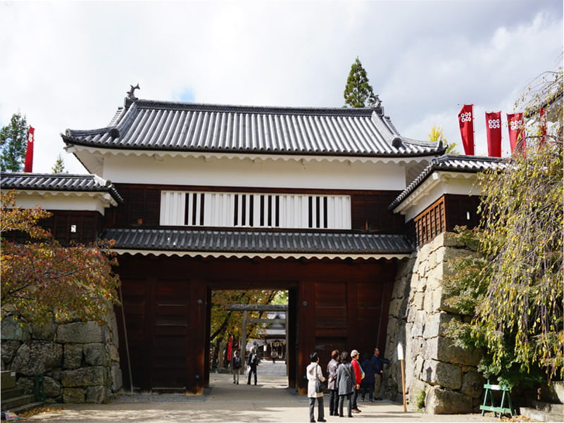 上田城 入り口
