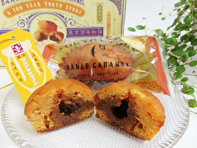 東京百年物語-焼きキャラメル 中身の写真