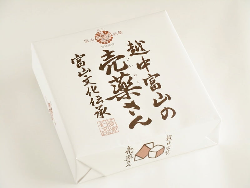 売薬さんチョコ 外装