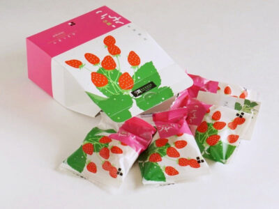 パレット 畑のいちご