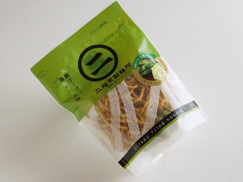 太麺ざくざく 藻塩ずんだ味外装