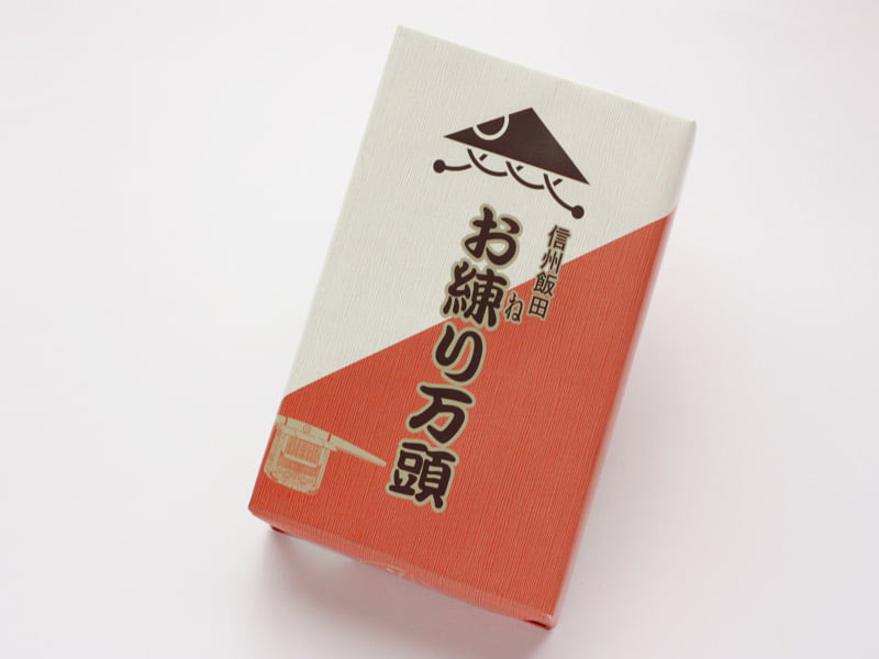 信州飯田いとうや　お練り万頭　外装
