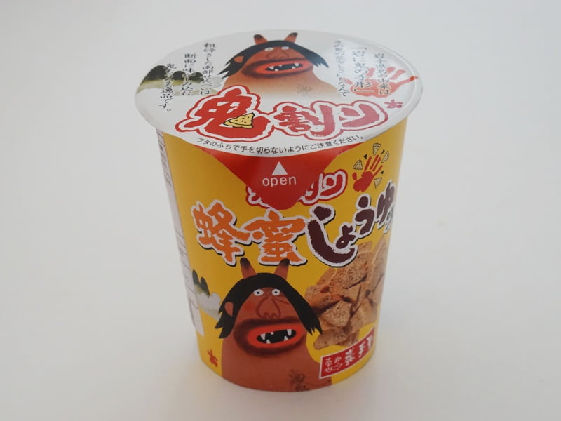 巖手屋 鬼割り 蜂蜜しょうゆ味外装