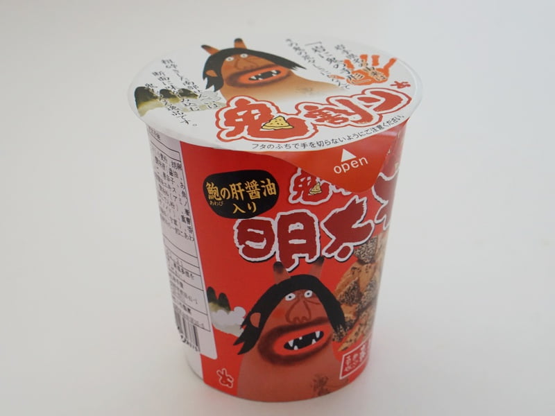 巖手屋 鬼割り 明太子味外装