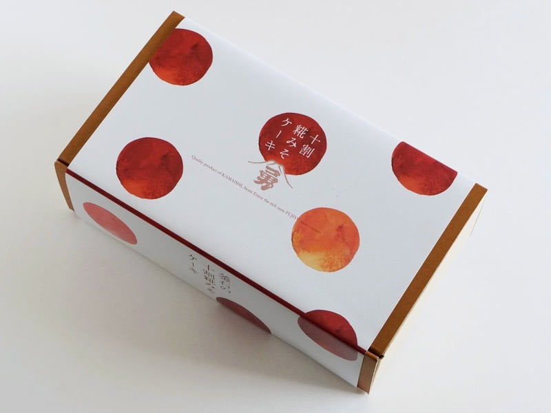 藤勇 十割糀みそケーキ外装