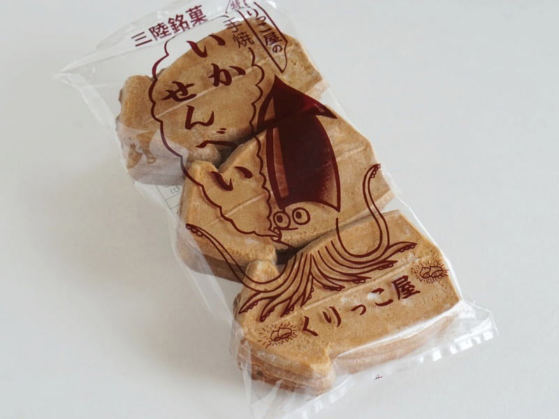 くりっこ屋 手焼いかせんべい外装