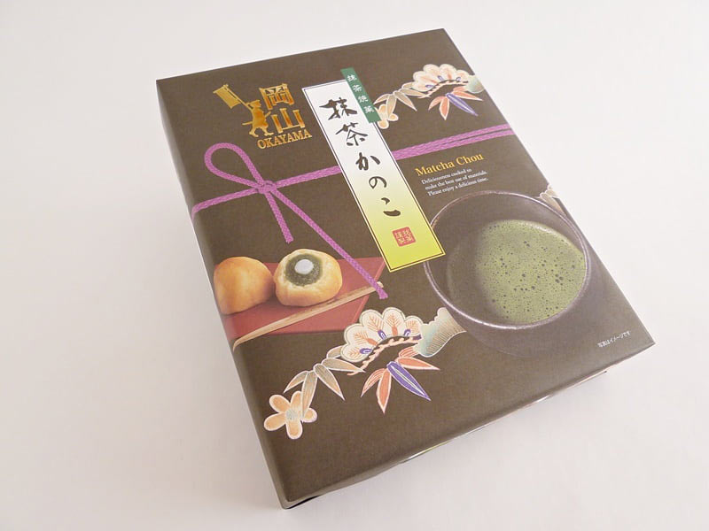 岡山抹茶かのこ　外装