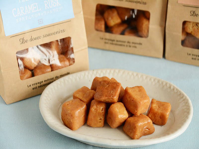 まきたさんちのキャラメル® プレーン 中身写真