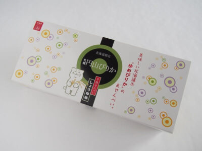 円山ぴりか 半熟せんべい(しょうゆ味)