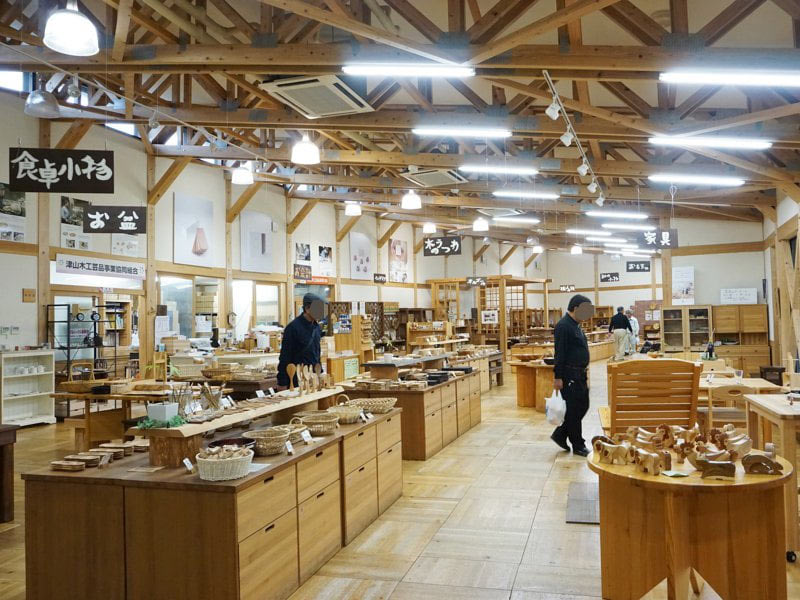 道の駅津山木工品