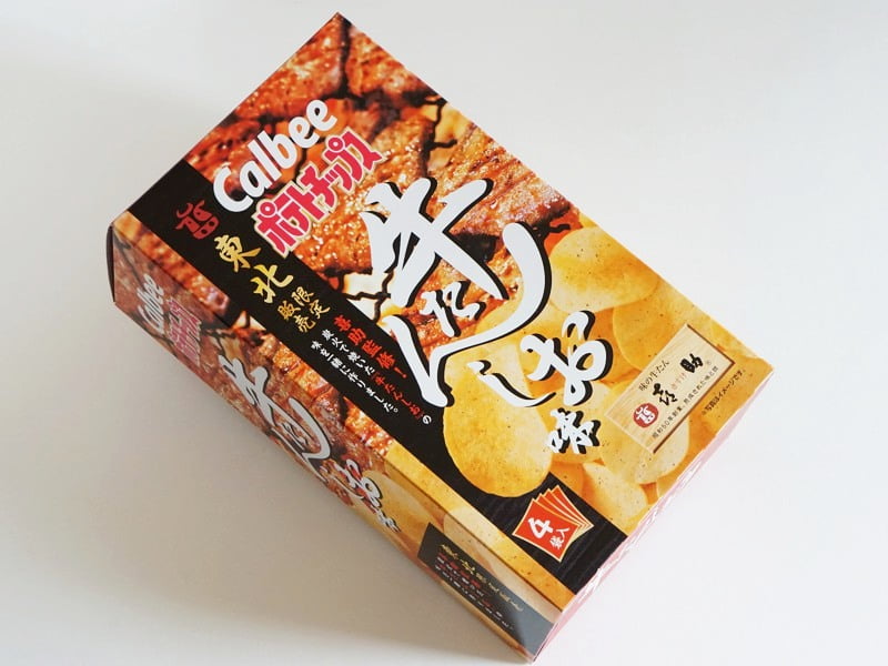 ポテトチップス 牛たんしお味外装
