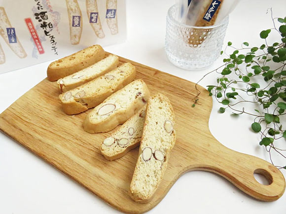 酒粕ビスコッティー 中身の写真