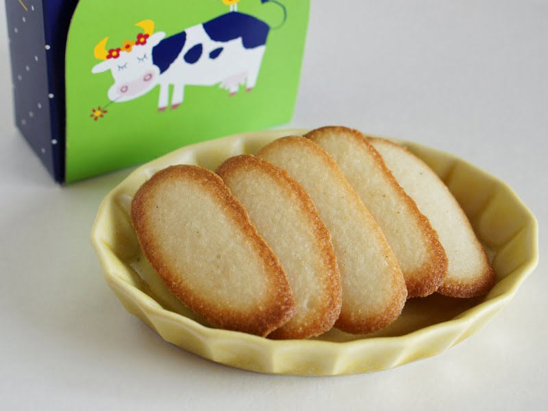 志たあめや 岩泉牛乳せんべい中身