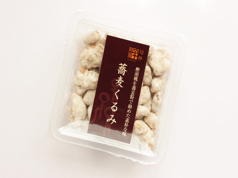 旬粋　蕎麦くるみ　外装