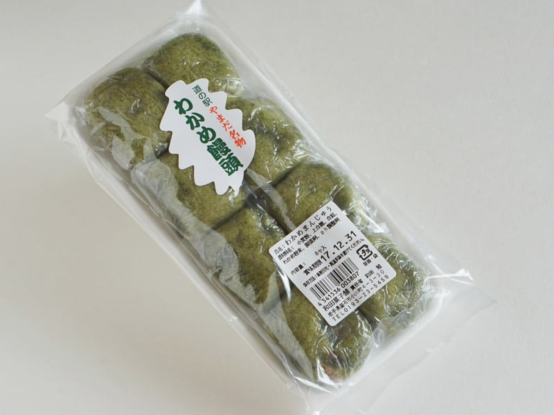 和田菓子舗 わかめ饅頭外装