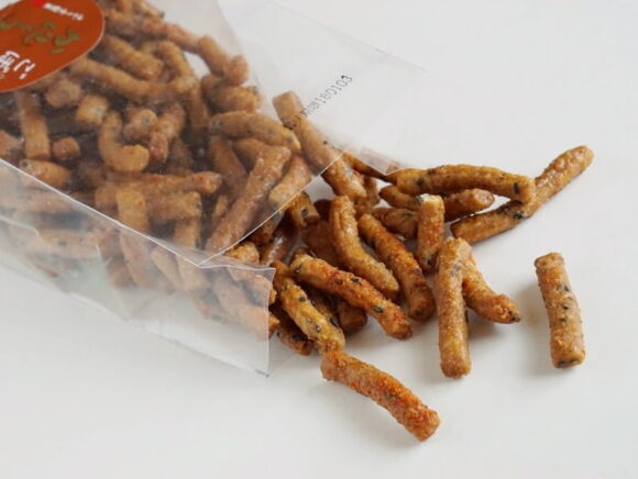 ゆかり堂製菓 ごぼうかりんとう開封後