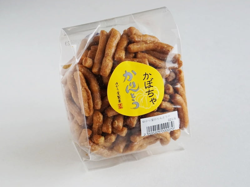 ゆかり堂製菓 かぼちゃかりんとう外装