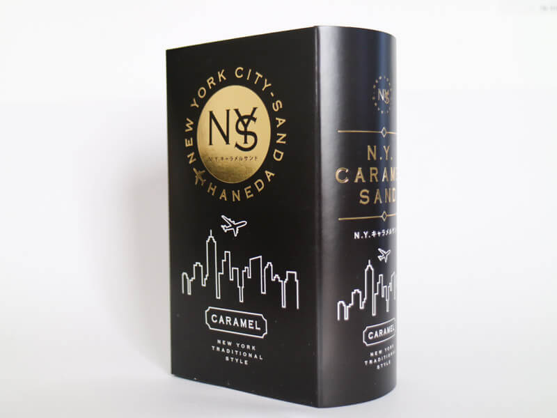 N.Y.キャラメルサンド 外装