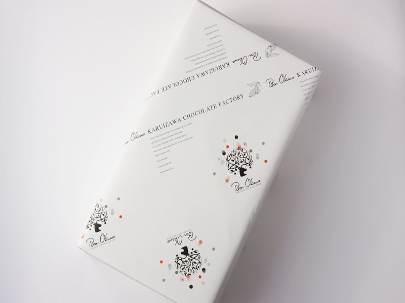 軽井沢チョコレートファクトリー 軽井沢トリュフショコラ 外装