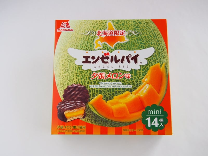 エンゼルパイ夕張メロン味　外装