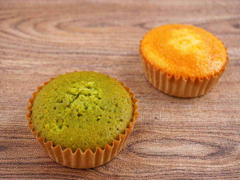 平五郎 和のマドレーヌ詰め合わせ 中身の写真(抹茶)