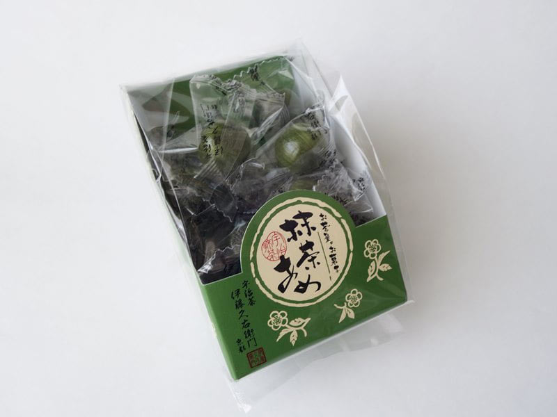 伊藤久右衛門　抹茶あめ 外装