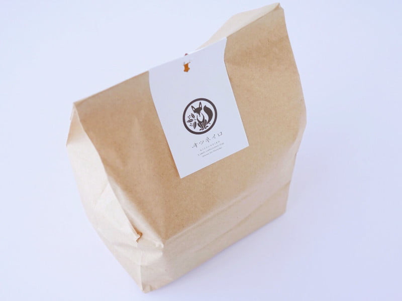 キツネイロ 栗バターどら焼き 外装