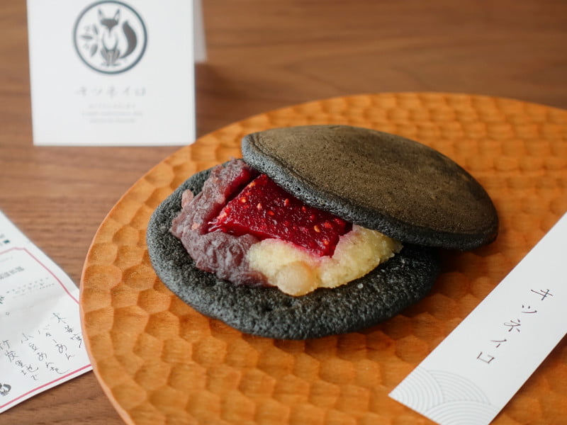 キツネイロ 木苺バターどらやき 中身