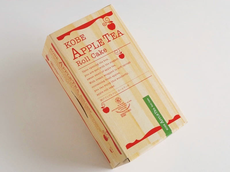 コンディトライ神戸 神戸アップルティーロールケーキ外装