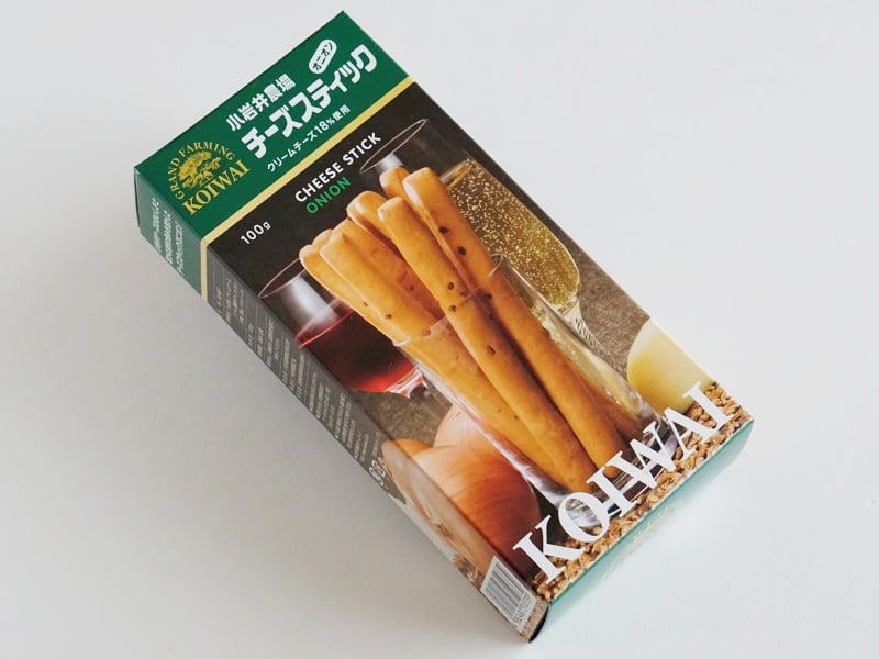 小岩井農場チーズスティック オニオン外装
