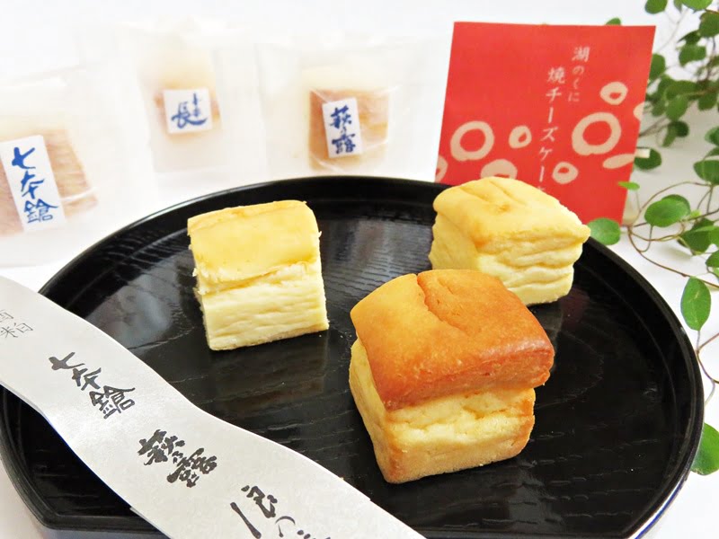 工房しゅしゅ 湖のくに焼チーズケーキ 中身の写真
