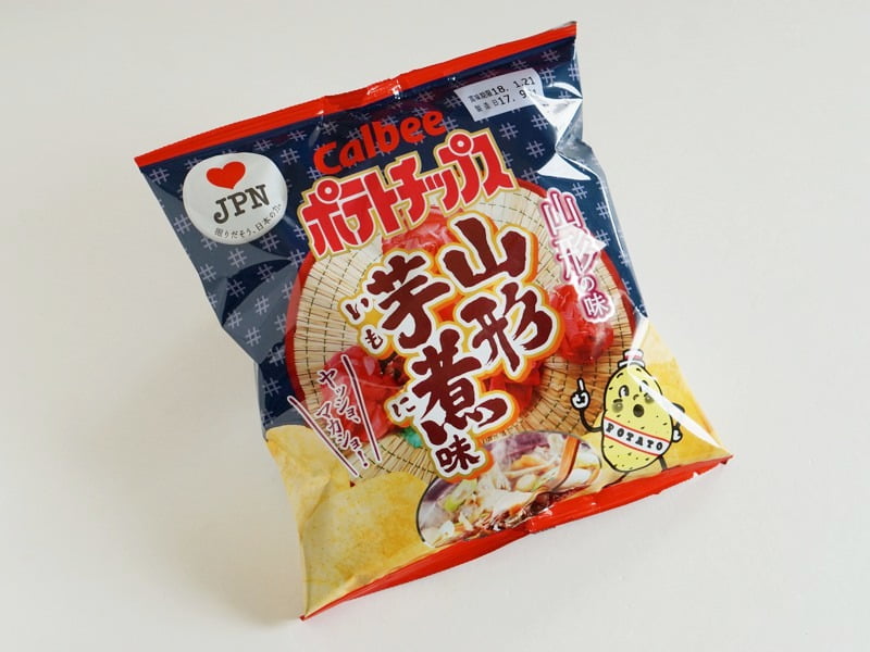 ポテトチップス 山形芋煮味外装