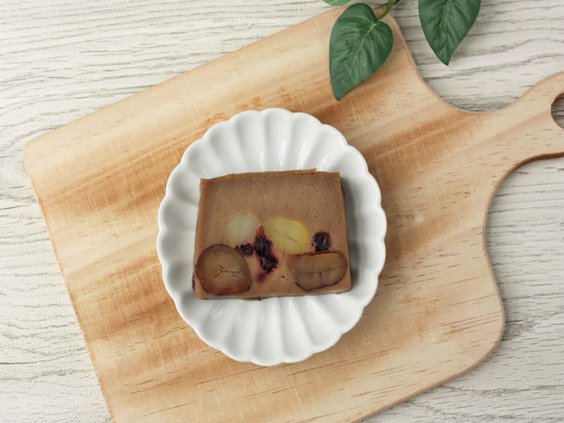 信州里の菓工房　栗のテリーヌ　中身の写真