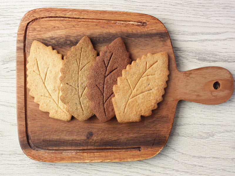 信州里の菓工房　栗サブレ　中身の写真