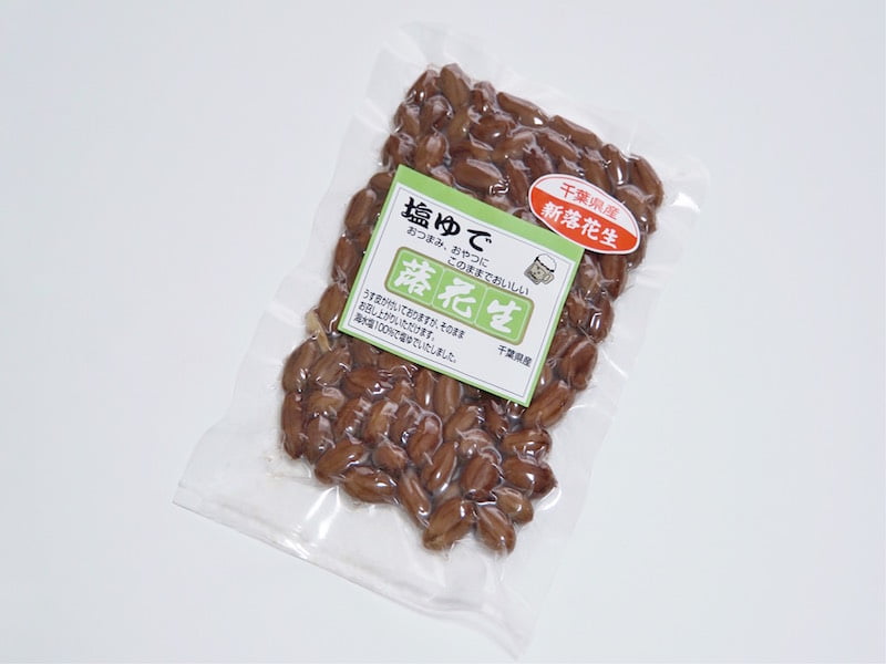 塩ゆで落花生　外装