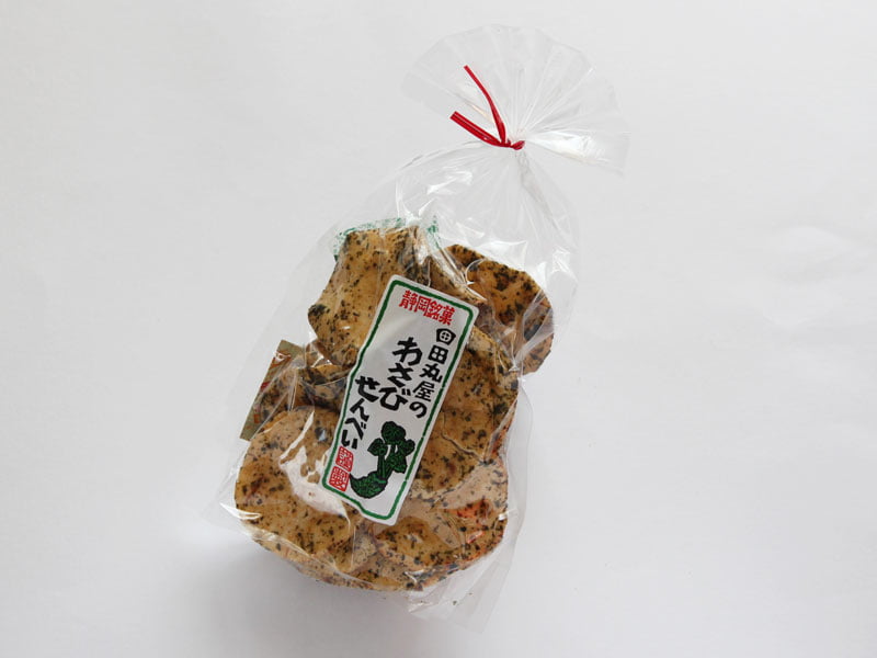 田丸屋のわさびせんべい 外装