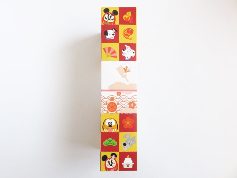 TDR チョコレートがけ柿の種 箱の横側