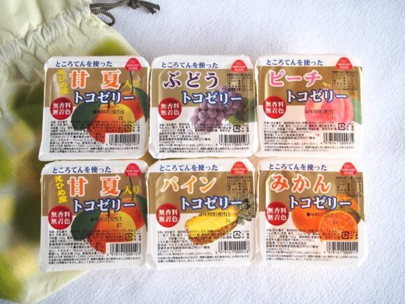 トコゼリー　開封した写真