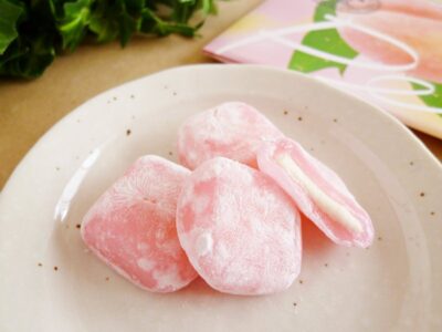 白桃チョコ大福
